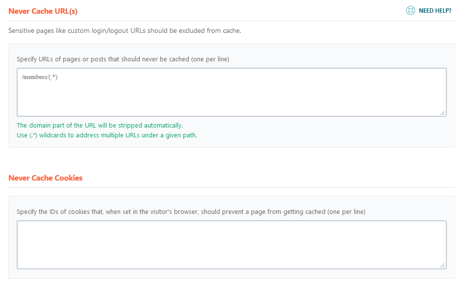WP Rocket: Boost WordPress Speed (Full Review) WP Rocket: Boost WordPress Speed (Full Review), Advanced Rules