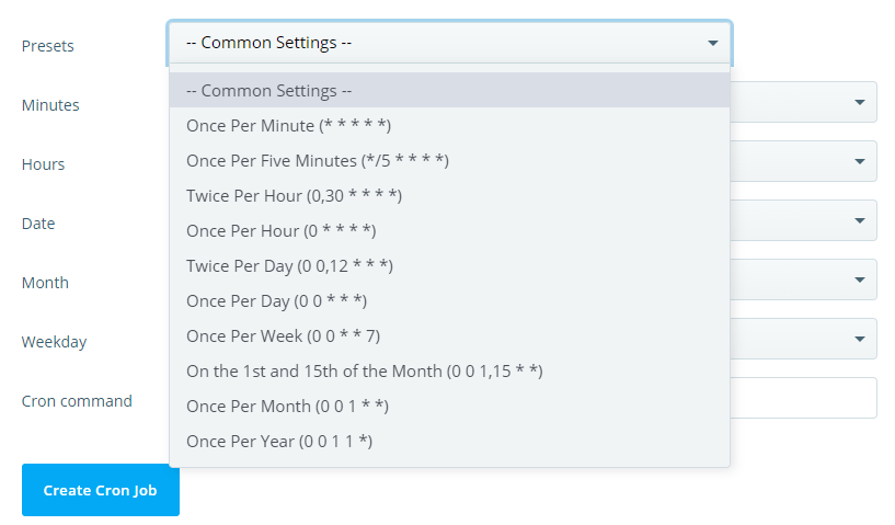 Replace WP-Cron with Real Cron Job, Creating a Regular Cron Job 2
