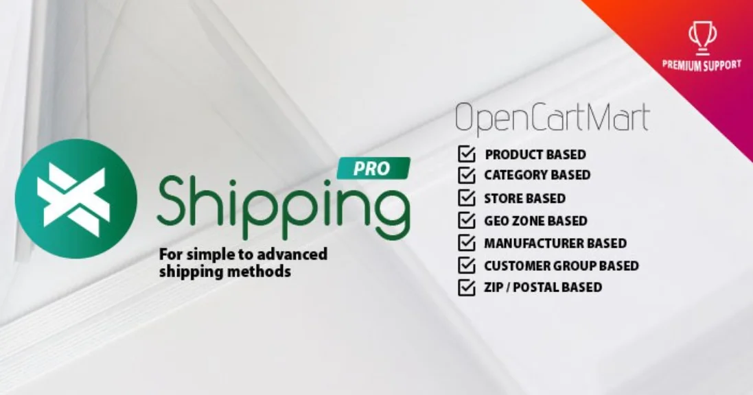 Best OpenCart Extensions (Top List) Best OpenCart Extensions (Top List), X-Shipping Pro