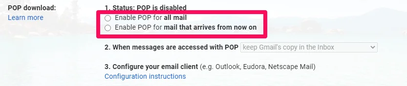POP Settings Workspace Email Setup Guide, Adding Workspace Email To an Email Client 4