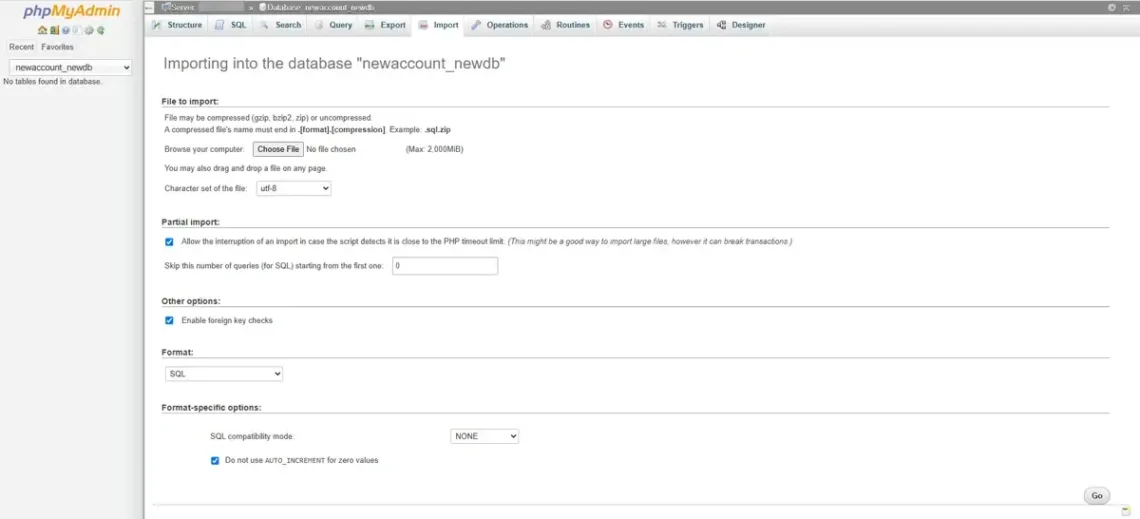 Website Migration Without Downtime: Full Checklist Website Migration Without Downtime: Full Checklist, 2. Through phpMyAdmin/phpPgAdmin