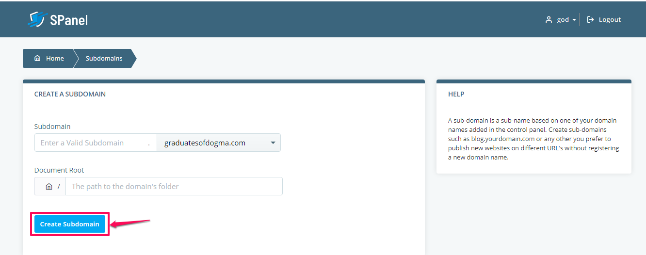 Create Subdomain: What It Is & How it Works, How to Create a Subdomain 5