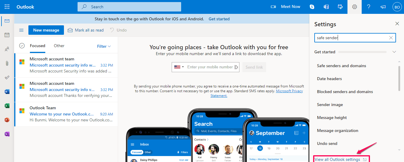 IMAP Settings Add Email to Client Guide, How To Add An Email Address to Outlook.com Using IMAP Settings 3