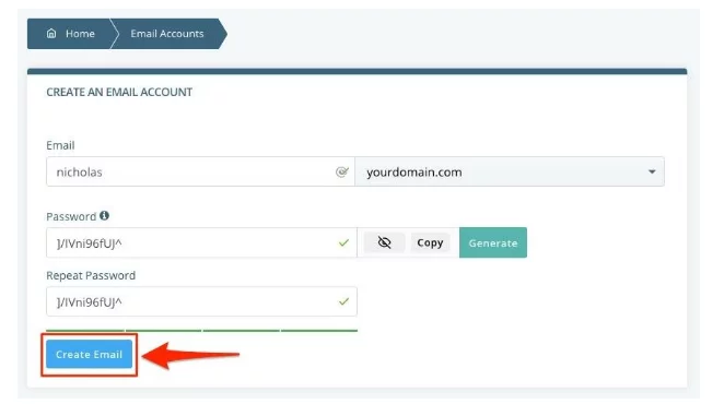 How to Set Up a Business Email in VPS? How to Set Up a Business Email in VPS?, Step by Step Creation of a Business Email in VPS 7