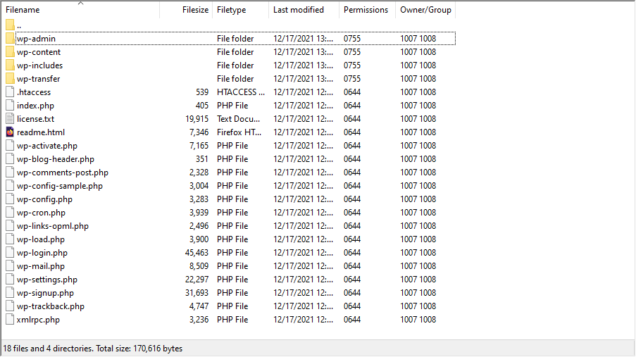 WordPress Site Launch Checklist, 1. Upload your website’s files to your hosting account