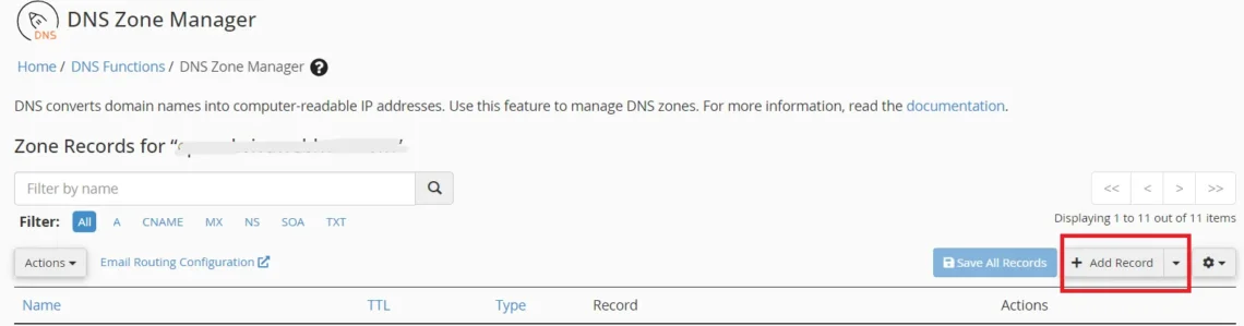 cPanel DNS Management: Beginner’s Guide cPanel DNS Management: Beginner’s Guide, How to Create New DNS Records