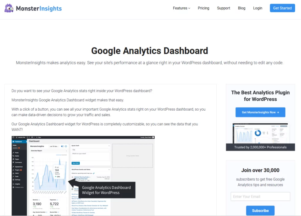 Top WordPress Plugins of 2025 Top WordPress Plugins of 2025, 15. Google Analytics Dashboard by MonsterInsights 2