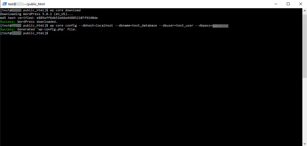 How to Install WordPress on a VPS Hosting Account How to Install WordPress on a VPS Hosting Account, Installing WordPress using WP-CLI